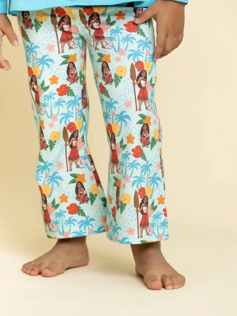 Monica + Andy Disney Moana 2 Piece Set 12-18M Organic Cotton NWT